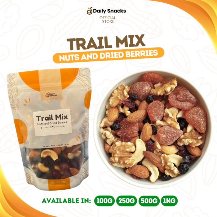 Trail Mix Nuts and Berries – Daily Snacks