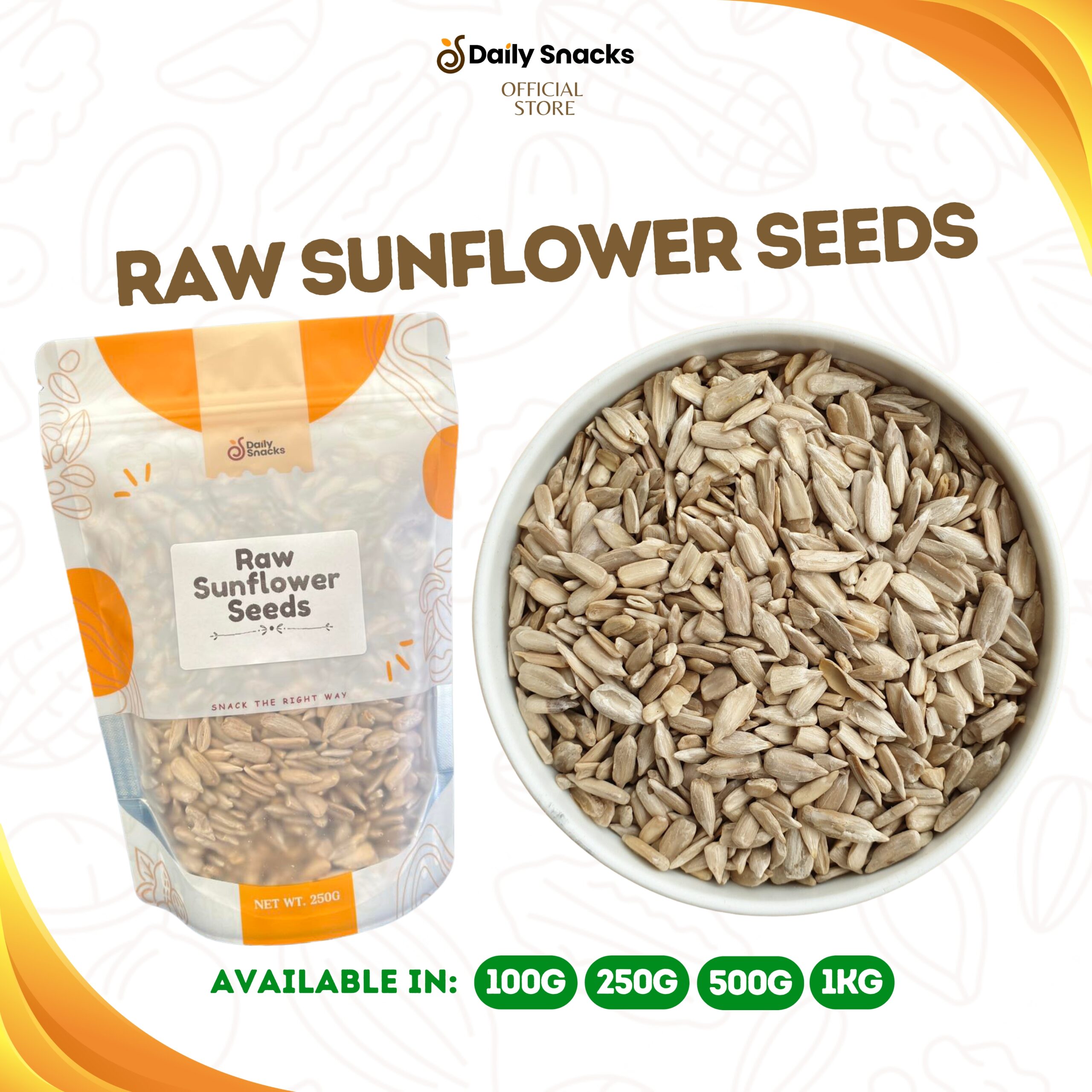 Raw Sunflower Seeds